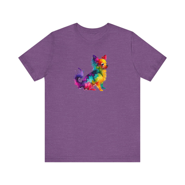 Rainbow Chihuahua T-shirt,Pride Shirt,Dog Lover Top,Rainbow Animals,LGBTQ+ Tee, Chihuahua Owner