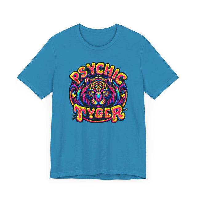 Third Eye Psychic Tyger T-shirt, Tiger Lover Top, Big Cat Lover
