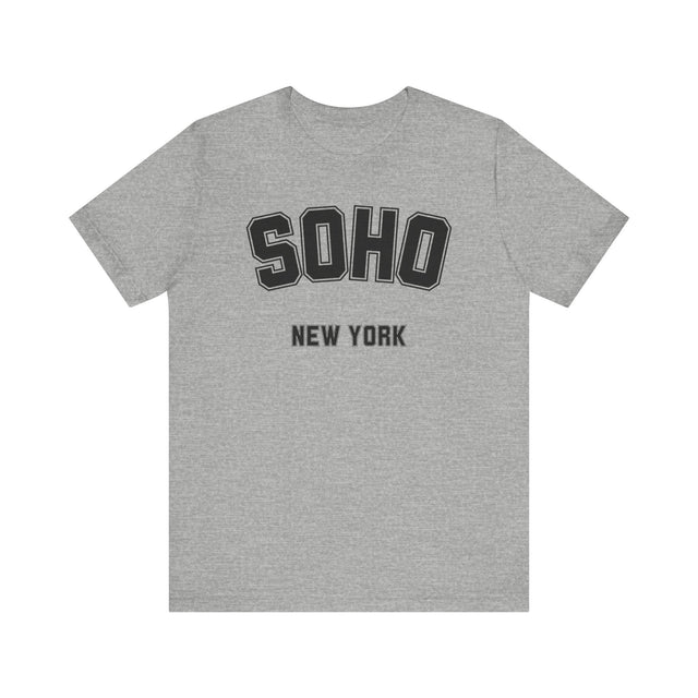 SoHo Tshirt, New York Lover, Hip New York Gift, Real New Yorker T-shirt, Cute T for her, Cool T for him, NYC Tshirt, New York City Gift