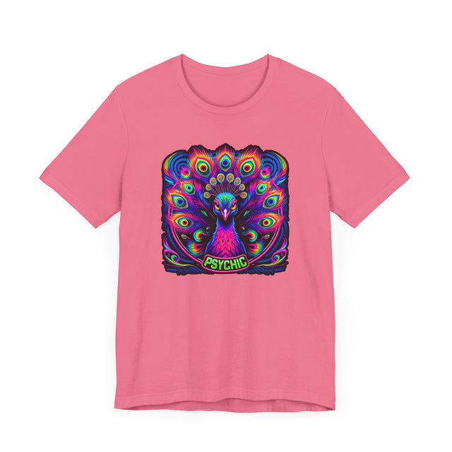 Psychic Peacock T-shirt, Peacock Tee, Bird Lover