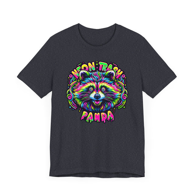 Hypnotic Eyes Neon Trash Panda T-shirt, Raccoon Shirt, Animal Lover T shirt