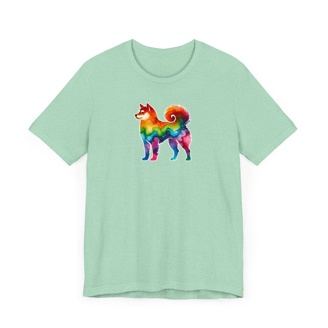 Rainbow Shiba Inu T-shirt,Pride Shirt,Dog Lover Top,Rainbow Animals,LGBTQ+ Tee, Shiba owner, Shiba Inu gift