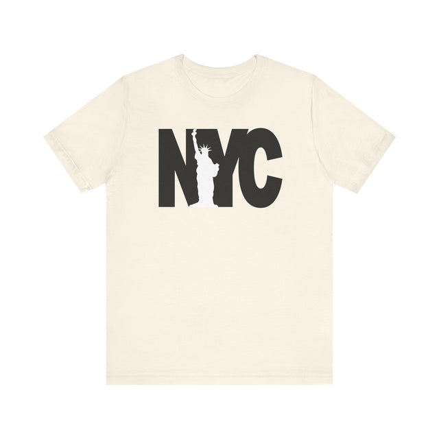 Statue of Liberty NYC Tshirt, New York Lover, Real New Yorker T-shirt, Cute T for her, Cool T for him, NY Gift, New York City Gift