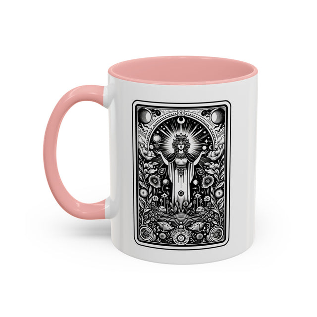 Empress of the Garden,Tarot card mug,Mothers Day Gift,Tarot coffee cup,Gardening cup,Mystical Cards mug,Gardener Gift,Gift for her