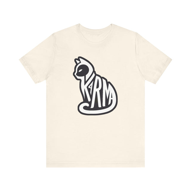 Karma Cat Top, Cute Cat Shirt, Cat Lover Tee