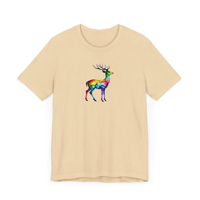 Rainbow White-Tailed Deer,Deer lover shirt,Pride Shirt,Rainbow,Pride Parade T shirt,LGBTQ+ Ally Tee