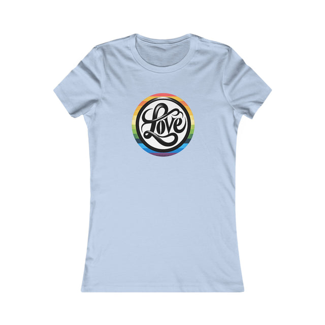 Pride Love Circle Shirt, Rainbow Love T-shirt, LGBT Love, Pride T shirt, LGBTQ+ Tee, Nonbinary, Gay, Lesbian, Bisexual, Trans, Queer Love