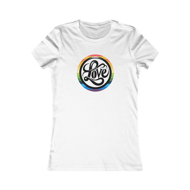 Pride Love Circle Shirt, Rainbow Love T-shirt, LGBT Love, Pride T shirt, LGBTQ+ Tee, Nonbinary, Gay, Lesbian, Bisexual, Trans, Queer Love