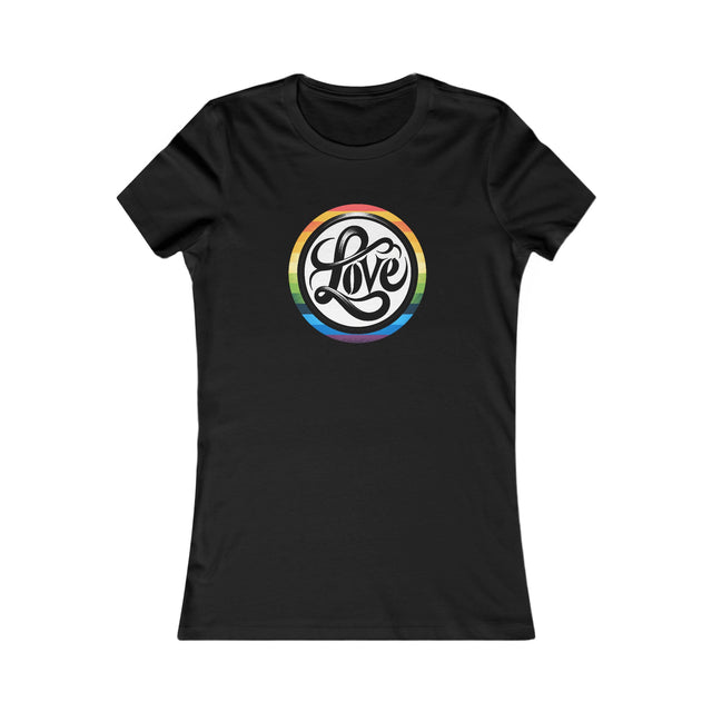 Pride Love Circle Shirt, Rainbow Love T-shirt, LGBT Love, Pride T shirt, LGBTQ+ Tee, Nonbinary, Gay, Lesbian, Bisexual, Trans, Queer Love