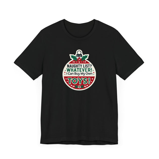 Naughty List Ornament T-shirt, Christmas Shirt