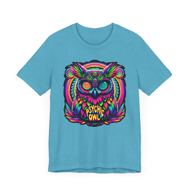 Psychic Owl T-shirt, Owl Tee, Bird Lover