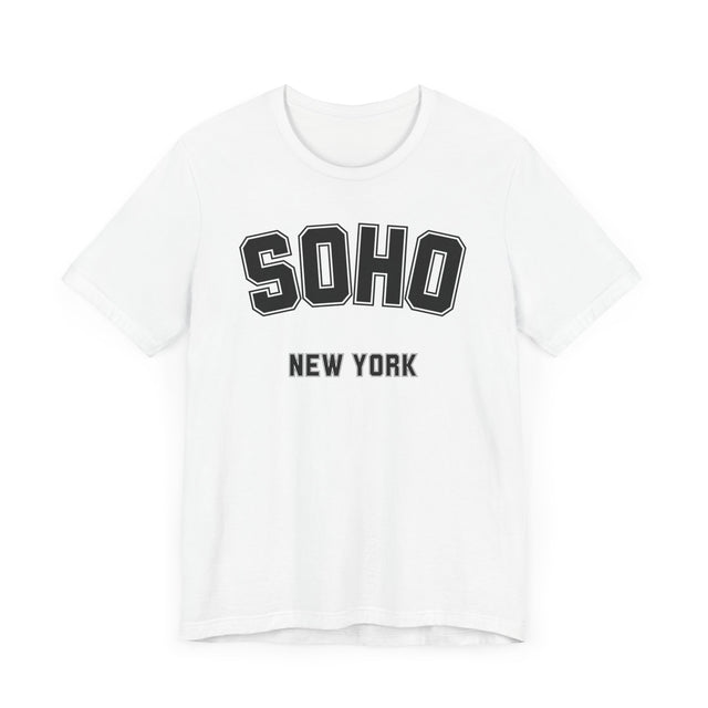 SoHo Tshirt, New York Lover, Hip New York Gift, Real New Yorker T-shirt, Cute T for her, Cool T for him, NYC Tshirt, New York City Gift