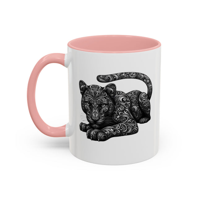 Black Panther Mug, Nature Lover Gift, Safari Gift, Animal Lover Gift, Cat Mug, Gift for Her, Animal mug, Coffee, Tea, Mug, Nature Lover