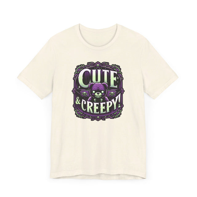 Cute & Creepy Teddy Bear T-shirt, Halloween Shirt