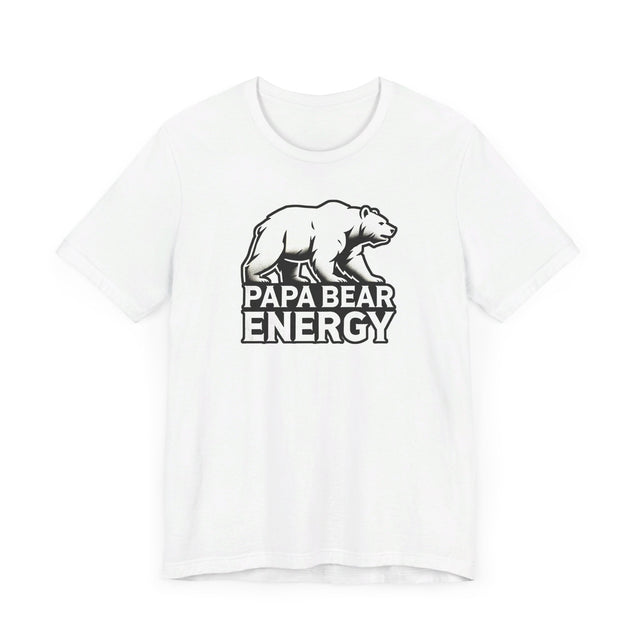 Papa Bear Energy T-shirt, Animal Lover T shirt, Big Bear