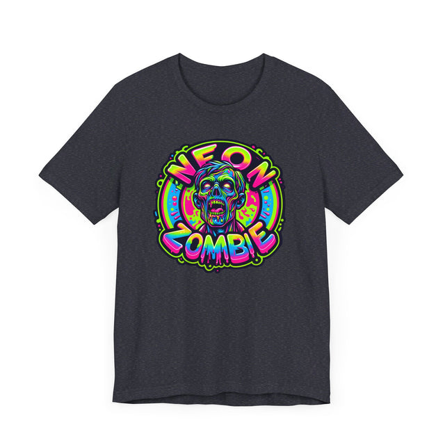 Neon Zombie Drip T-shirt, Halloween Tee, Neon Goth