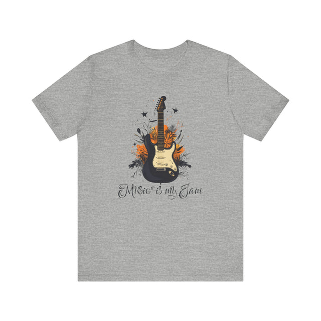 Music Is My Jam T-Shirt, Musician Tee, Music Lover Tee, Guitarist Tee
