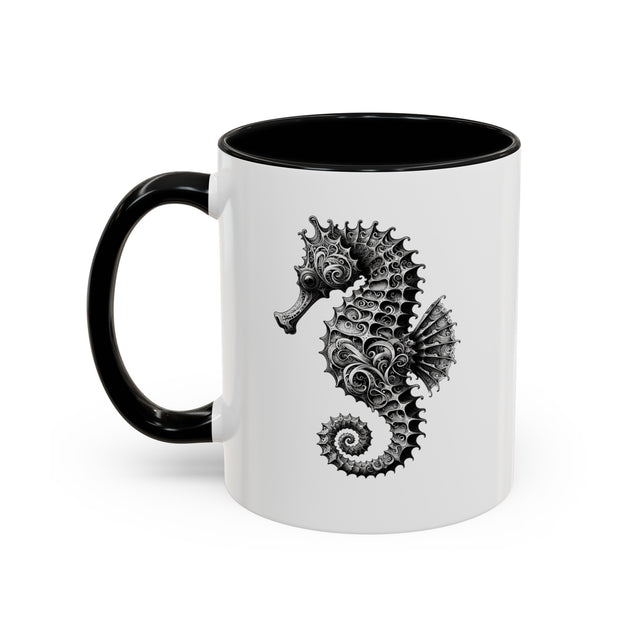 Seahorse Mug, Ocean Gift, Boating Gift, Coastal Living, Sea Gift, Coastal gift, Coastal Decor, Nautical Mug, Nautical Gift, Nature lover