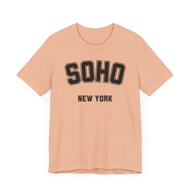 SoHo Tshirt, New York Lover, Hip New York Gift, Real New Yorker T-shirt, Cute T for her, Cool T for him, NYC Tshirt, New York City Gift