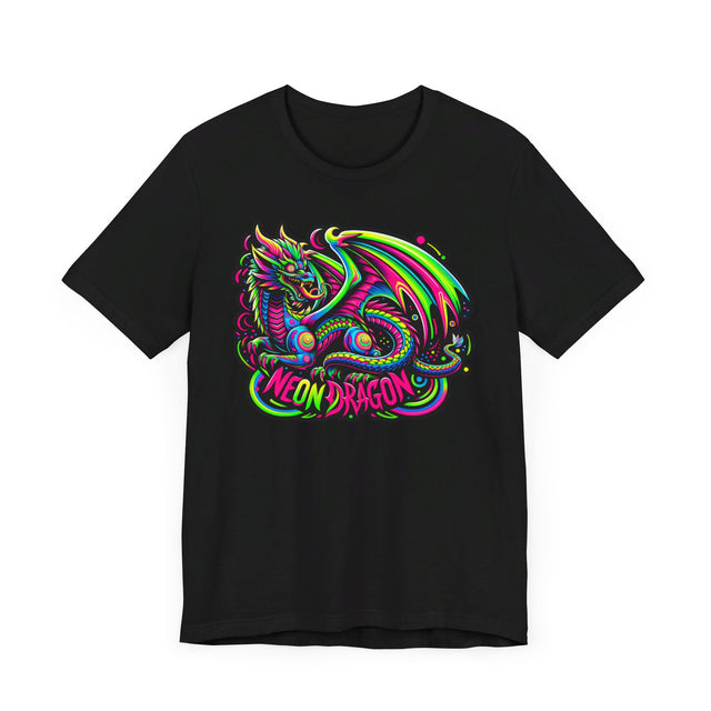 Neon Dragon T-shirt, Dragon Tee