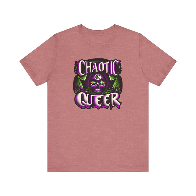 Chaotic Queer Shirt,Pride T-Shirt,Pride Parade T shirt, LGBTQ+ Tee,Nonbinary,Gay,Lesbian,Bisexual,Trans,BGLT,LBGT,Radical Fairies,Queer Goth