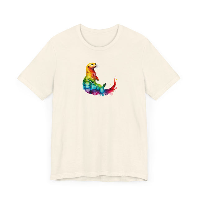 Rainbow Sea Otter,Marine life Tee,Sea life lover,Ocean Life,Nautical,Pride Shirt,LGBTQ+ Tee