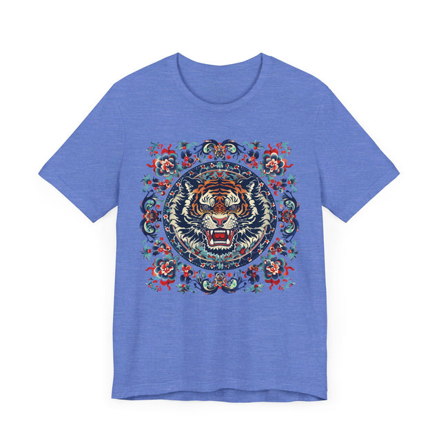 Tiger Mandala T-shirt,Tiger Lover Top,Big Cat Lover