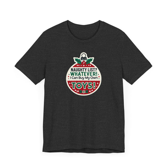 Naughty List Ornament T-shirt, Christmas Shirt