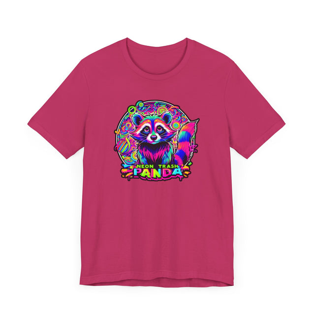 Neon Trash Panda T-shirt, Raccoon Shirt, Animal Lover T shirt