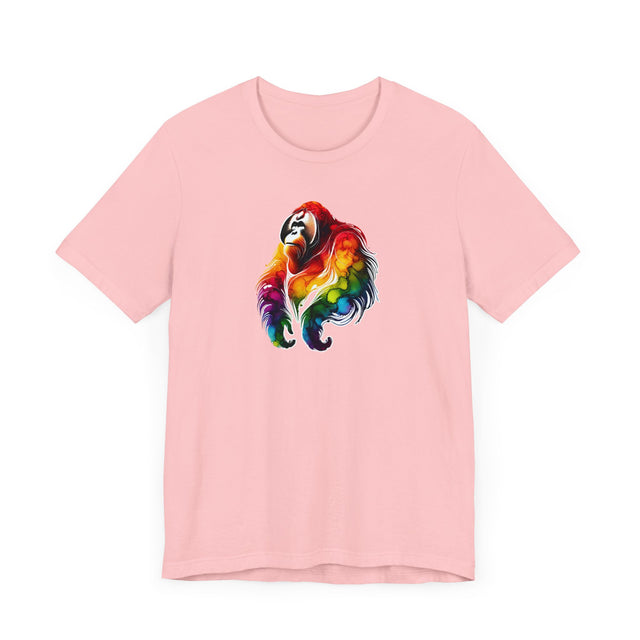 Rainbow Orangutan T-shirt, Pride Shirt,Animal Lover T shirt, LGBTQ+, BGLT,Great Apes,Primate