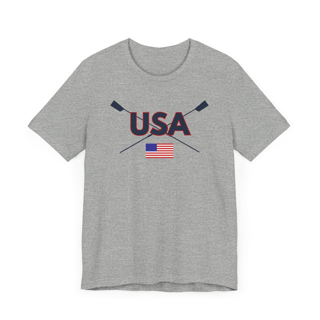 Rowing USA Shirt, Rowing Crew Shirt, Support USA Shirt, USA Rower, Rower Gift, Rowing Coach Gift, Rowing Gift