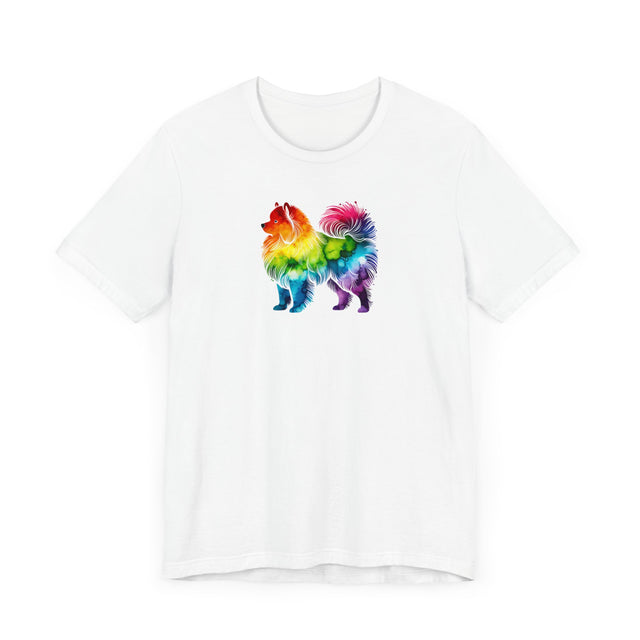 Rainbow Samoyed T-shirt,Pride Shirt,Dog Lover Top,Rainbow Animals,LGBTQ+ Tee, Sami owner, Sammy gift
