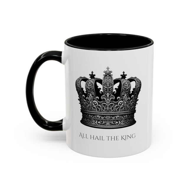 All Hail The King Mug, Funny Gift for him, Fathers Day Gift, Dad Gift, King Gift, Husband Gift, Funny Gift for Boss, Funny Trophy Gift