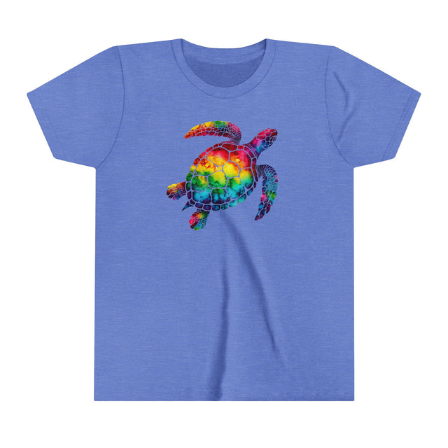 Rainbow Sea Turtle T-shirt,Sea Turtle T shirt, Ocean, Kids, Child, Youth size