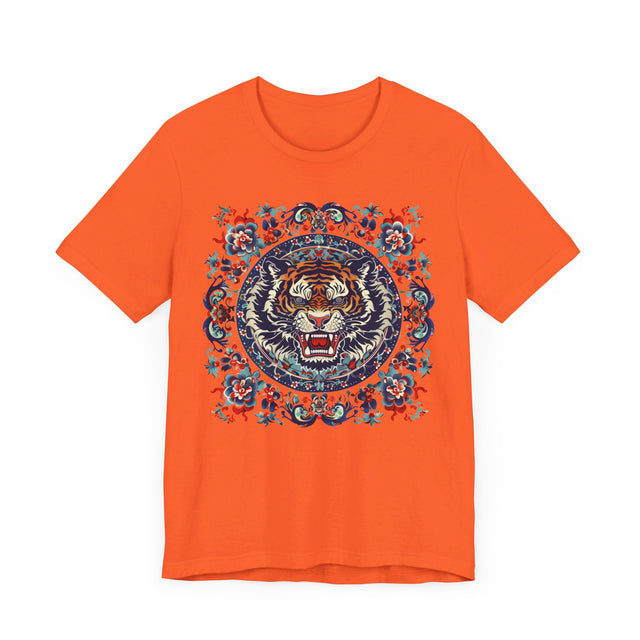 Tiger Mandala T-shirt,Tiger Lover Top,Big Cat Lover