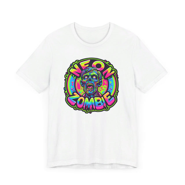 Neon Zombie Drip T-shirt, Halloween Tee, Neon Goth