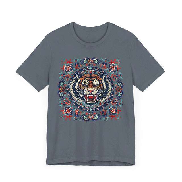 Tiger Mandala T-shirt,Tiger Lover Top,Big Cat Lover