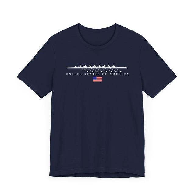 Rowing USA Shirt, Rowing Shirt, Support USA Shirt, USA Rower, Rower Gift, Rowing Coach Gift, Rowing Gift, Crew