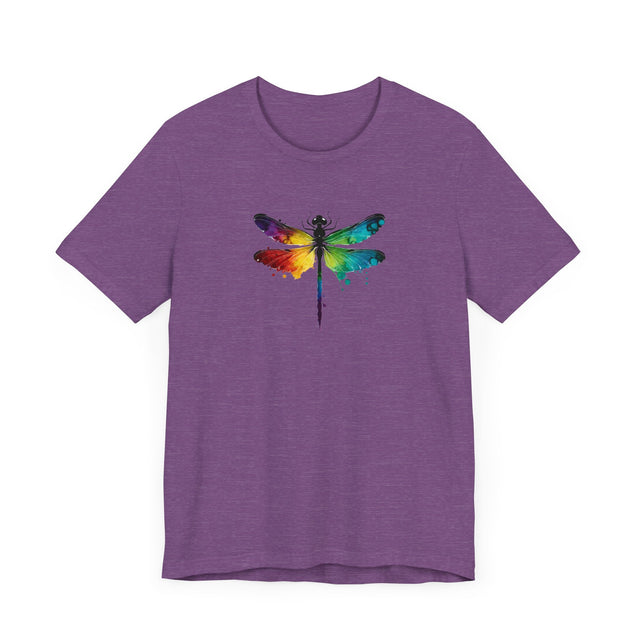 Rainbow Dragonfly Alcohol Ink,Dragonfly lover,Pride Shirt,LGBTQ+ Ally Tee,Queer