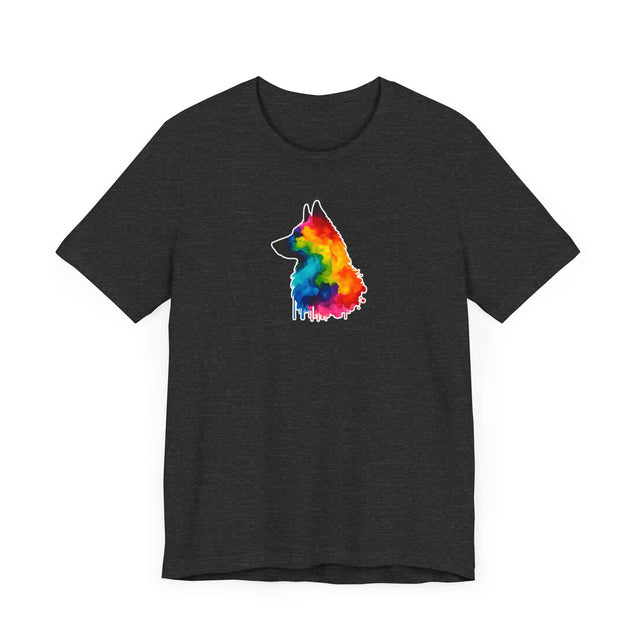Rainbow Belgian Malinois Head T-shirt,Pride Shirt,Dog Lover Top,Rainbow Animals,LGBTQ+ Tee, Belgian Malinois Lover,Mal Mom,Mali Dad,Belgian Malinois OwnerGift