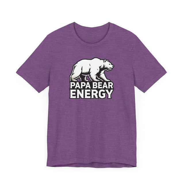 Papa Bear Energy T-shirt, Animal Lover T shirt, Big Bear