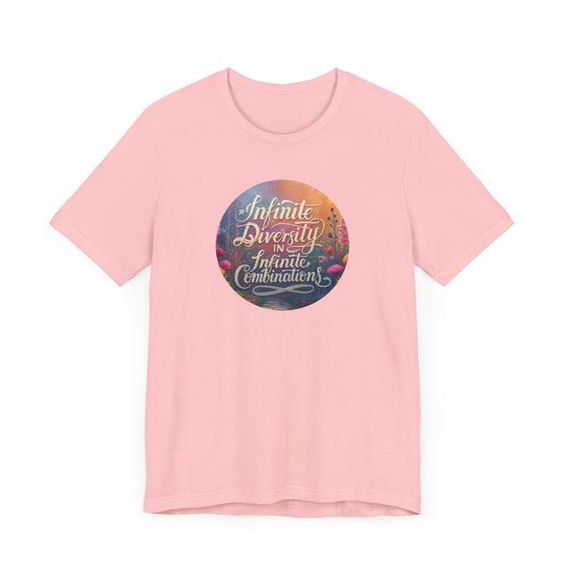 Infinite Diversity In Infinite Combinations T-shirt, Sci-fi Fan Shirt