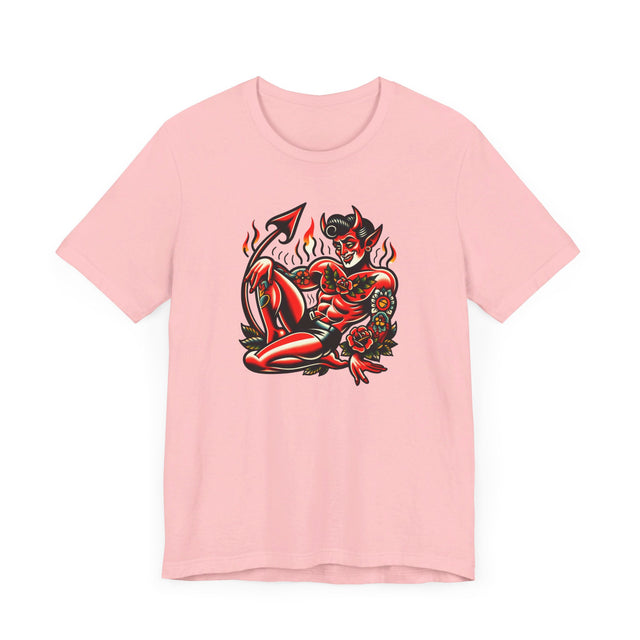 Handsome Devil T-shirt, Flash Tattoo Style Shirt