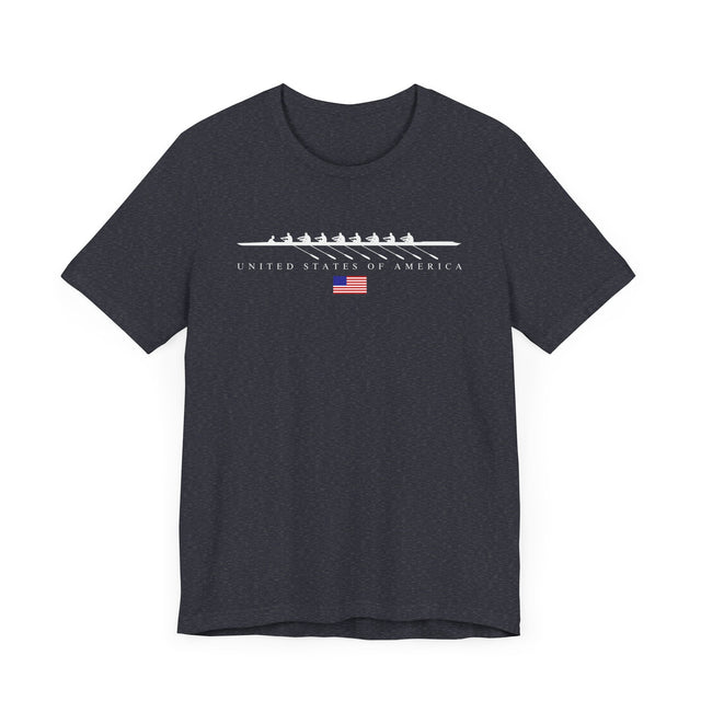 Rowing USA Shirt, Rowing Shirt, Support USA Shirt, USA Rower, Rower Gift, Rowing Coach Gift, Rowing Gift, Crew
