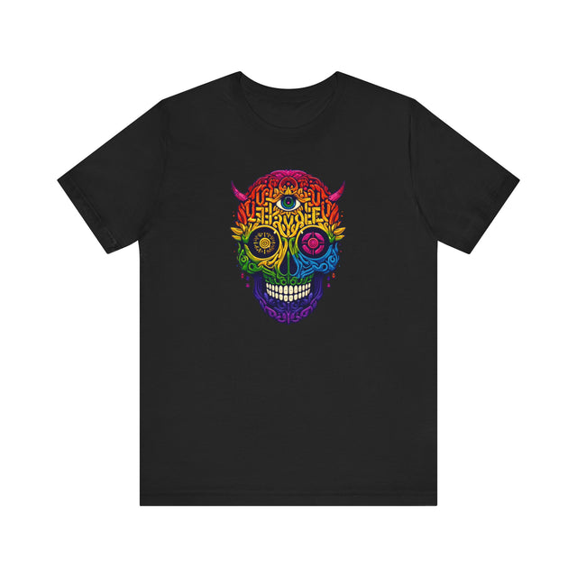 Queer Chaos Fairy Skull Shirt, Radical Fairies, Queer Magic