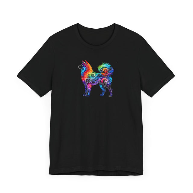 Rainbow Akita T-shirt,Pride Shirt,Dog Lover Top,Rainbow Animals,LGBTQ+ Tee, Akita Owner gift