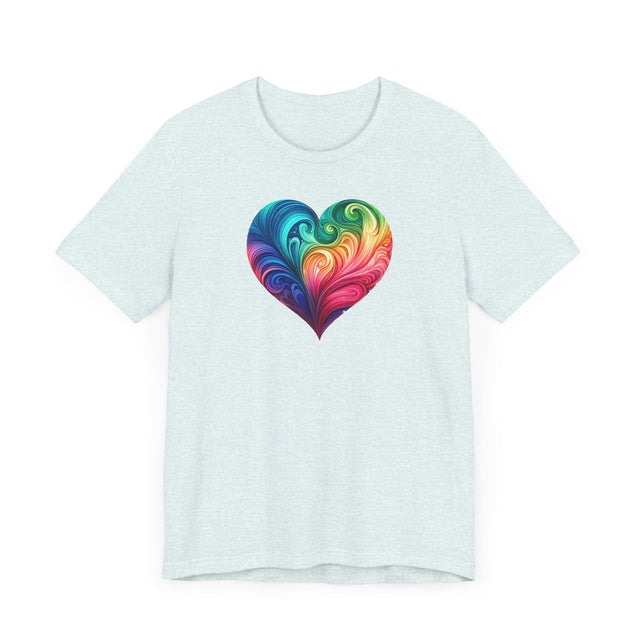 Rainbow Heart Swirl Shirt