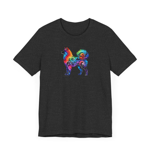 Rainbow Akita T-shirt,Pride Shirt,Dog Lover Top,Rainbow Animals,LGBTQ+ Tee, Akita Owner gift