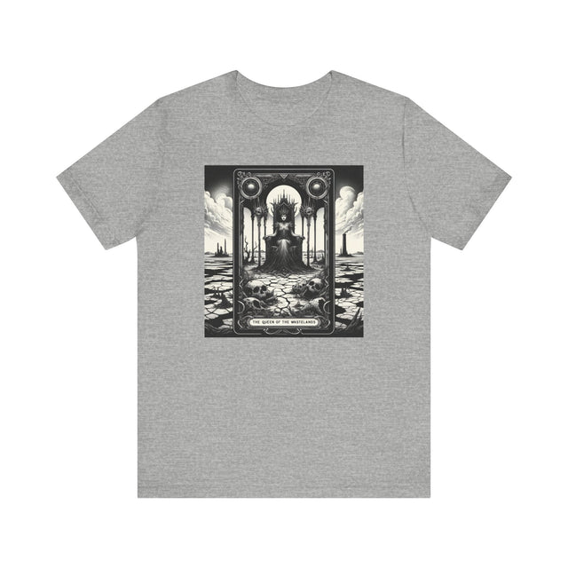 Queen of the Wastelands,Tarot card shirt,Mothers Day Gift,Goth Shirt,Witchy Shirt,Mystical Cards Tee,Goth Mom Gift,Gothic Art Shirt