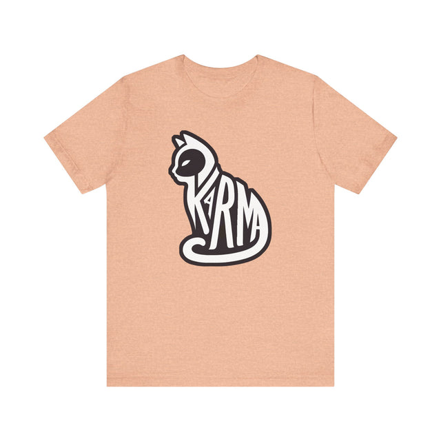 Karma Cat Top, Cute Cat Shirt, Cat Lover Tee